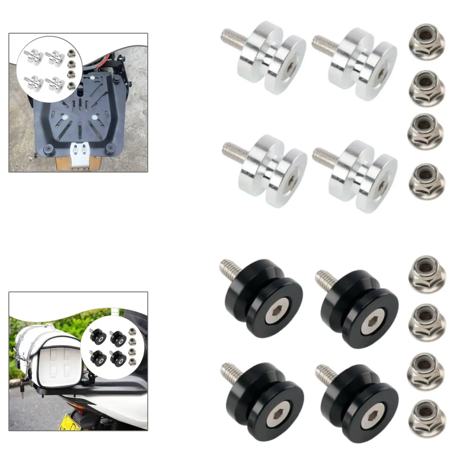 Portable Motor Tail Bag Mount Kit Quick Release Base Buckle Motorcycle Storage Accessory for Trunk Installation
Portable Motor Tail Bag Mount Kit Quick Release Base Buckle Motorcycle Storage Accessory for Trunk Installation