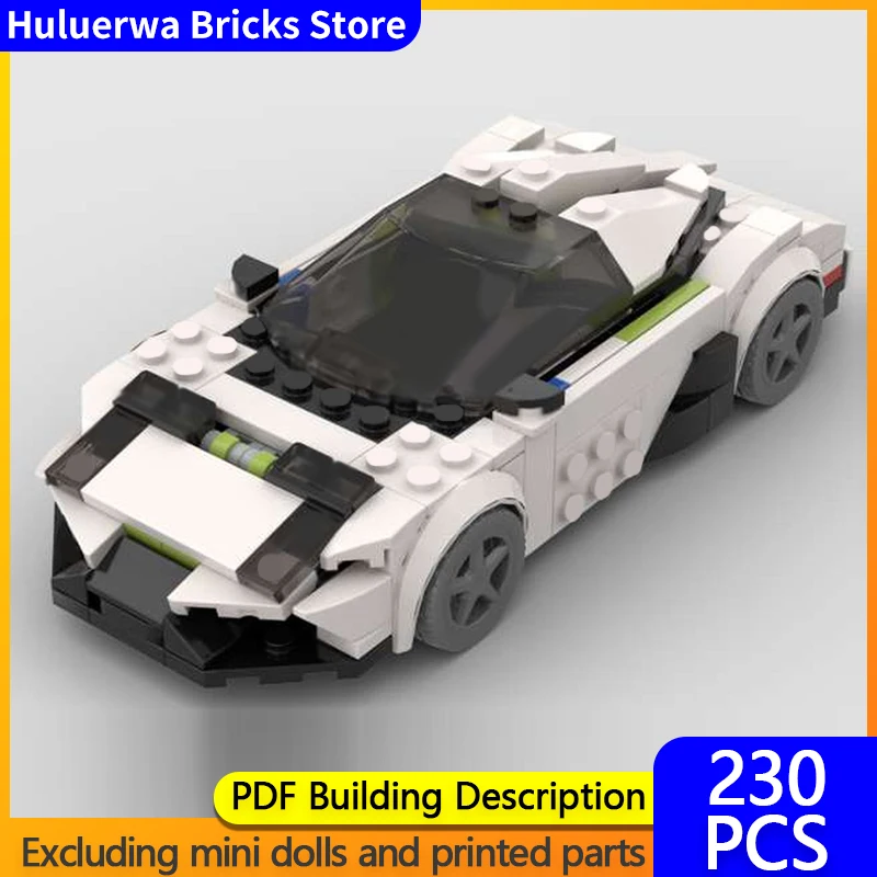 Модель городского автомобиля MOC, строительные кирпичи, ураклана, верхний уровень, спортивный автомобиль, модульная технология, детские праздничные подарки, сборка игрушек, костюм
Модель городского автомобиля MOC, строительные кирпичи, ураклана, верхний уровень, спортивный автомобиль, модульная технология, детские праздничные подарки, сборка игрушек, костюм