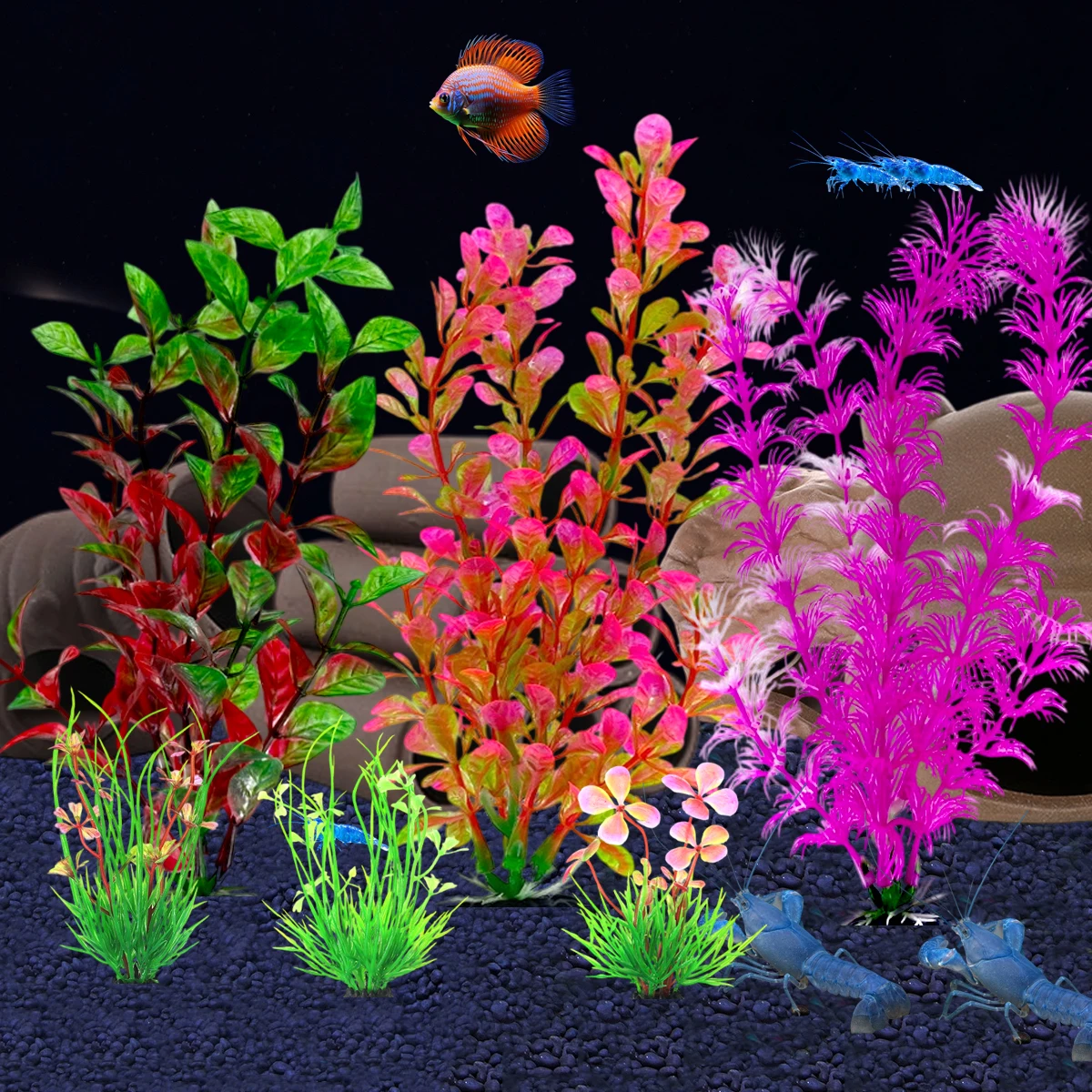 3pcs Set Aquarium Plants Ornaments Plastic Simulation Artificial Water Grass Fish Tank Decoration Accessories
3pcs Set Aquarium Plants Ornaments Plastic Simulation Artificial Water Grass Fish Tank Decoration Accessories