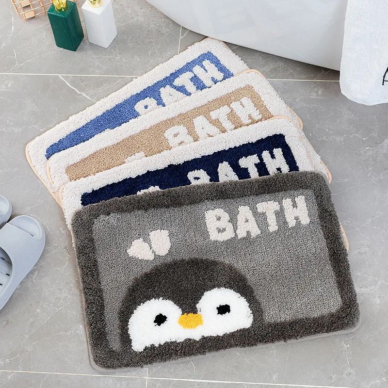 Cartoon Animal Absorbent Foot Mat Toilet Bathroom Non-slip Mat Kitchen Floor Mat Entry Carpet
Cartoon Animal Absorbent Foot Mat Toilet Bathroom Non-slip Mat Kitchen Floor Mat Entry Carpet