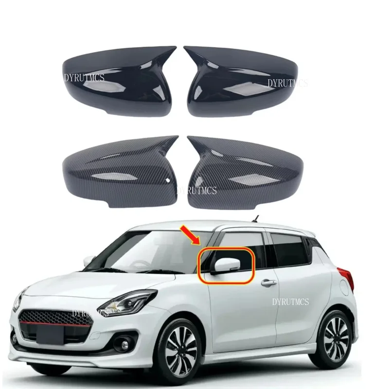 Fit For Suzuki Swift 2018 - 2025 Car Rearview Side Mirror Cover Wing Cap Sticker Rear View Case Trim Carbon Fiber
Fit For Suzuki Swift 2018 - 2025 Car Rearview Side Mirror Cover Wing Cap Sticker Rear View Case Trim Carbon Fiber