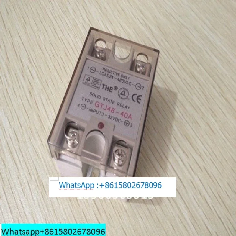 Relay Keadaan Padat GTJ48-40A Bagian Asli Mesin Cetak Injeksi Haiti Kontaktor Keadaan Padat
Relay Keadaan Padat GTJ48-40A Bagian Asli Mesin Cetak Injeksi Haiti Kontaktor Keadaan Padat