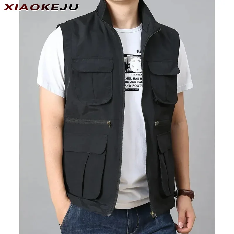Windbreaker Waterproof Luxury Men's Clothing Tactical Plus Vest Hunting Mens Size Outerwear Camping Sleeveless Jacket MAN Large
Windbreaker Waterproof Luxury Men's Clothing Tactical Plus Vest Hunting Mens Size Outerwear Camping Sleeveless Jacket MAN Large
