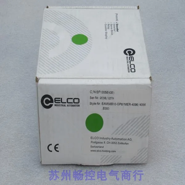 * Sales * Brand-new ELCO Encoder EAM58B10-GP6PMER-4096/4096.E000 Is In Stock.
* Sales * Brand-new ELCO Encoder EAM58B10-GP6PMER-4096/4096.E000 Is In Stock.