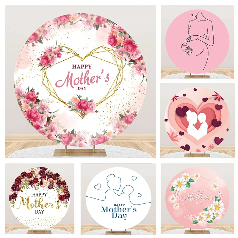 Laeacco Happy Mother's Day Round Backdrop Pink Flowers Love Heart Indoor Home House Decor Party Portrait photography Background
Laeacco Happy Mother's Day Round Backdrop Pink Flowers Love Heart Indoor Home House Decor Party Portrait photography Background