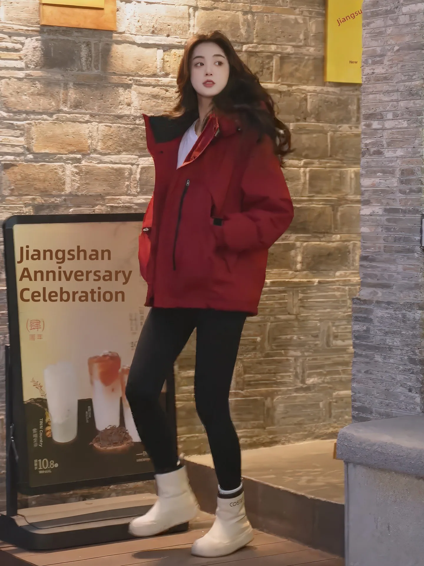 Свободный крой, красный пуховый джет, женская зима 202, новинка 202, с капюшоном Lazy Faion, утягивающая молния, верхняя одежда средней длины
Свободный крой, красный пуховый джет, женская зима 202, новинка 202, с капюшоном Lazy Faion, утягивающая молния, верхняя одежда средней длины