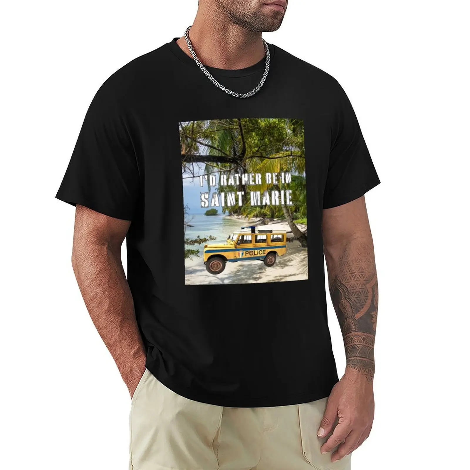 Saint Marie BBC Death in Paradise T-Shirt T-Shirt Anime t-shirt customs mens vintage t shirts
Saint Marie BBC Death in Paradise T-Shirt T-Shirt Anime t-shirt customs mens vintage t shirts