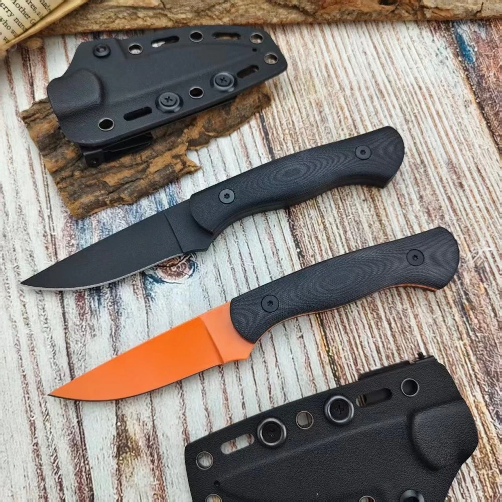 G10 & Non-slip Handle Camping Fishing Cutting Straight Knife Blackfoot 2.0 Outdoor Hiking Essential Travel Knives with K Sheath
G10 & Non-slip Handle Camping Fishing Cutting Straight Knife Blackfoot 2.0 Outdoor Hiking Essential Travel Knives with K Sheath