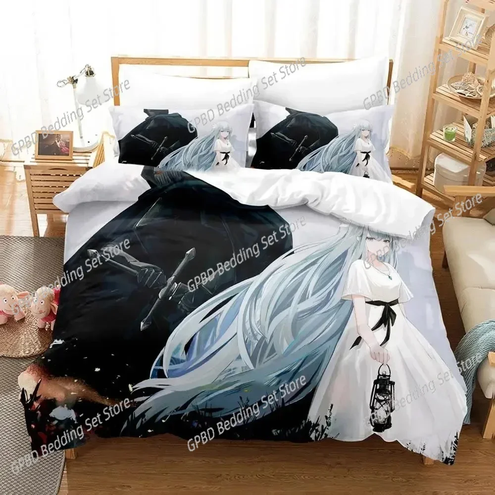 ENDER LILIES Quietus of the Knights 3D NEW Duvet Cover Pillowcase Bedding Set Adult Boy Girl Bedroom Decoration Single Double
ENDER LILIES Quietus of the Knights 3D NEW Duvet Cover Pillowcase Bedding Set Adult Boy Girl Bedroom Decoration Single Double