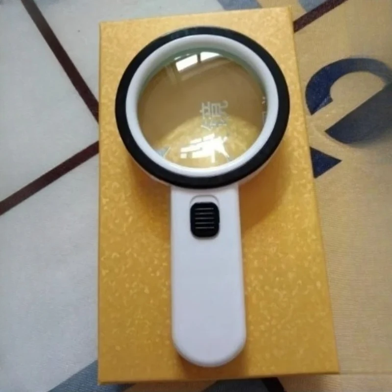 Handheld 30X Illuminated Magnifier Microscope Aid Reading for Seniors Loupe Jewelry Repair To Magnifying Glasses with Light LED
Handheld 30X Illuminated Magnifier Microscope Aid Reading for Seniors Loupe Jewelry Repair To Magnifying Glasses with Light LED