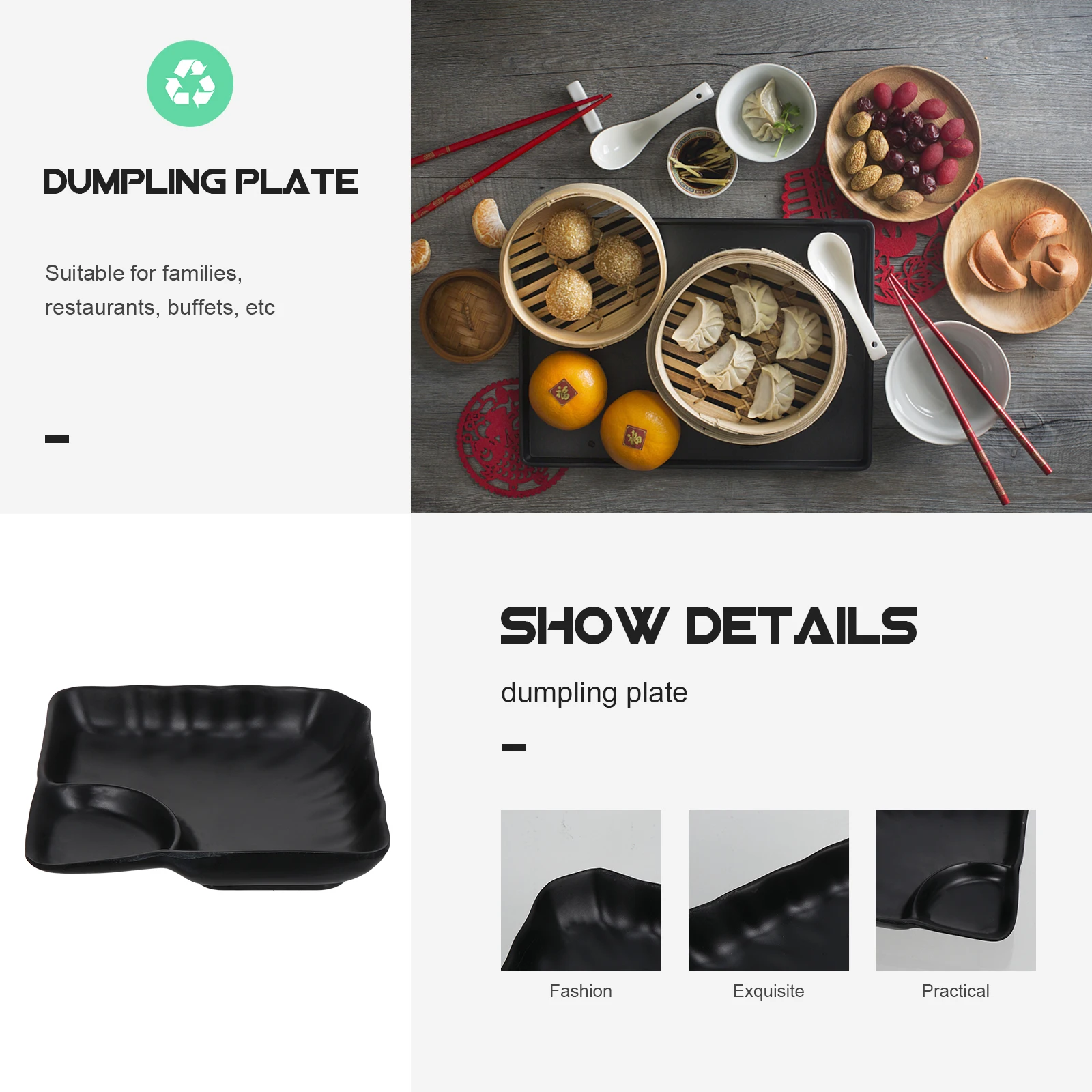 1pc Sushi Melamine Dumpling Serving Bowl Vinegar Dipping Dish Home Melamine Dumpling Dish Restaurant Use Kitchen Barware
1pc Sushi Melamine Dumpling Serving Bowl Vinegar Dipping Dish Home Melamine Dumpling Dish Restaurant Use Kitchen Barware