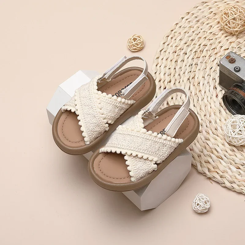 Kids Sandals for Girls Summer Classic Ethnic Style Toddlers Fashion Causal Shoes Soft Versatile Children Beach Sandals Open-toe
Kids Sandals for Girls Summer Classic Ethnic Style Toddlers Fashion Causal Shoes Soft Versatile Children Beach Sandals Open-toe