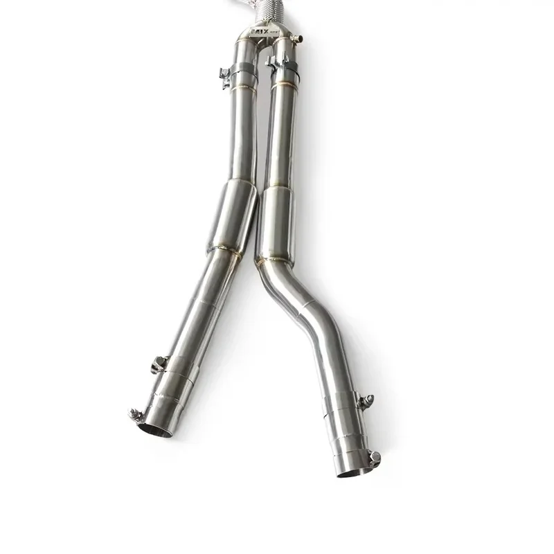 Stainless Steel Middle Section with Resonator Exhaust Pipe, Suitable M440i B58 3.0T 2019-2023 Models Factory
Stainless Steel Middle Section with Resonator Exhaust Pipe, Suitable M440i B58 3.0T 2019-2023 Models Factory