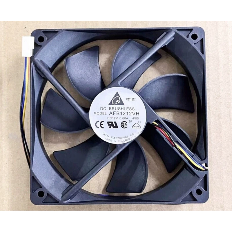 S+ Delta AFB1212VH DC 12V 0.60A cooling fan 120*120*25mm 4pin
S+ Delta AFB1212VH DC 12V 0.60A cooling fan 120*120*25mm 4pin