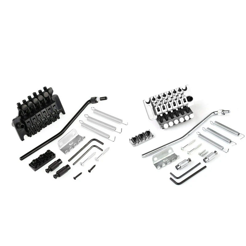 New Hot Electric Guitar Tremolo Bridge Assembly Double System Parts 2 Point St Strat Style Guitar Tremolo Bridge Locking System
New Hot Electric Guitar Tremolo Bridge Assembly Double System Parts 2 Point St Strat Style Guitar Tremolo Bridge Locking System