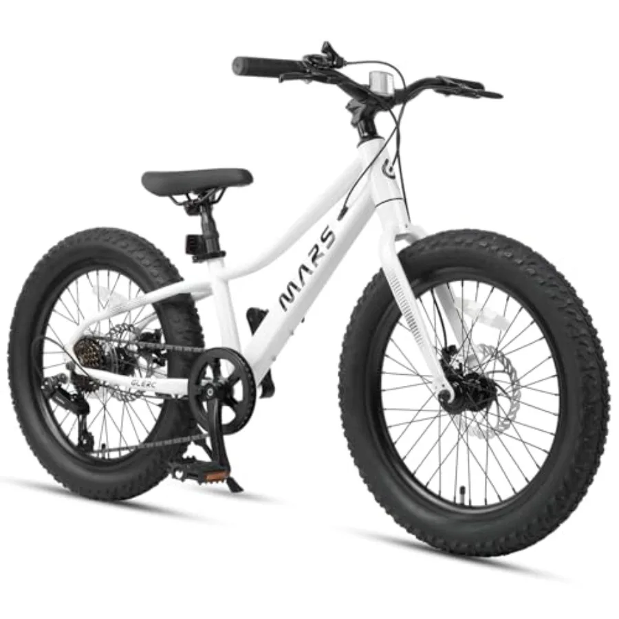 mountain bike for ages 6-14, aluminum frame, multiple colors, fat tires 2.8-inch wide with 6-speed drivetrain
mountain bike for ages 6-14, aluminum frame, multiple colors, fat tires 2.8-inch wide with 6-speed drivetrain