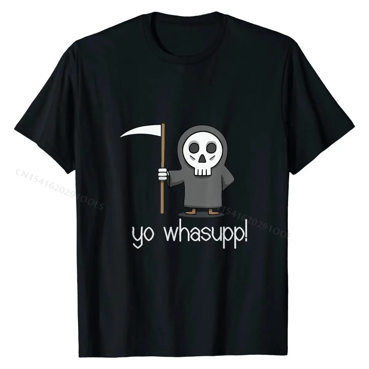 Skeleton Grimm Reaper T-shirt Tops & Tees Fashionable Casual Cotton Mens Tshirts Casual
Skeleton Grimm Reaper T-shirt Tops & Tees Fashionable Casual Cotton Mens Tshirts Casual