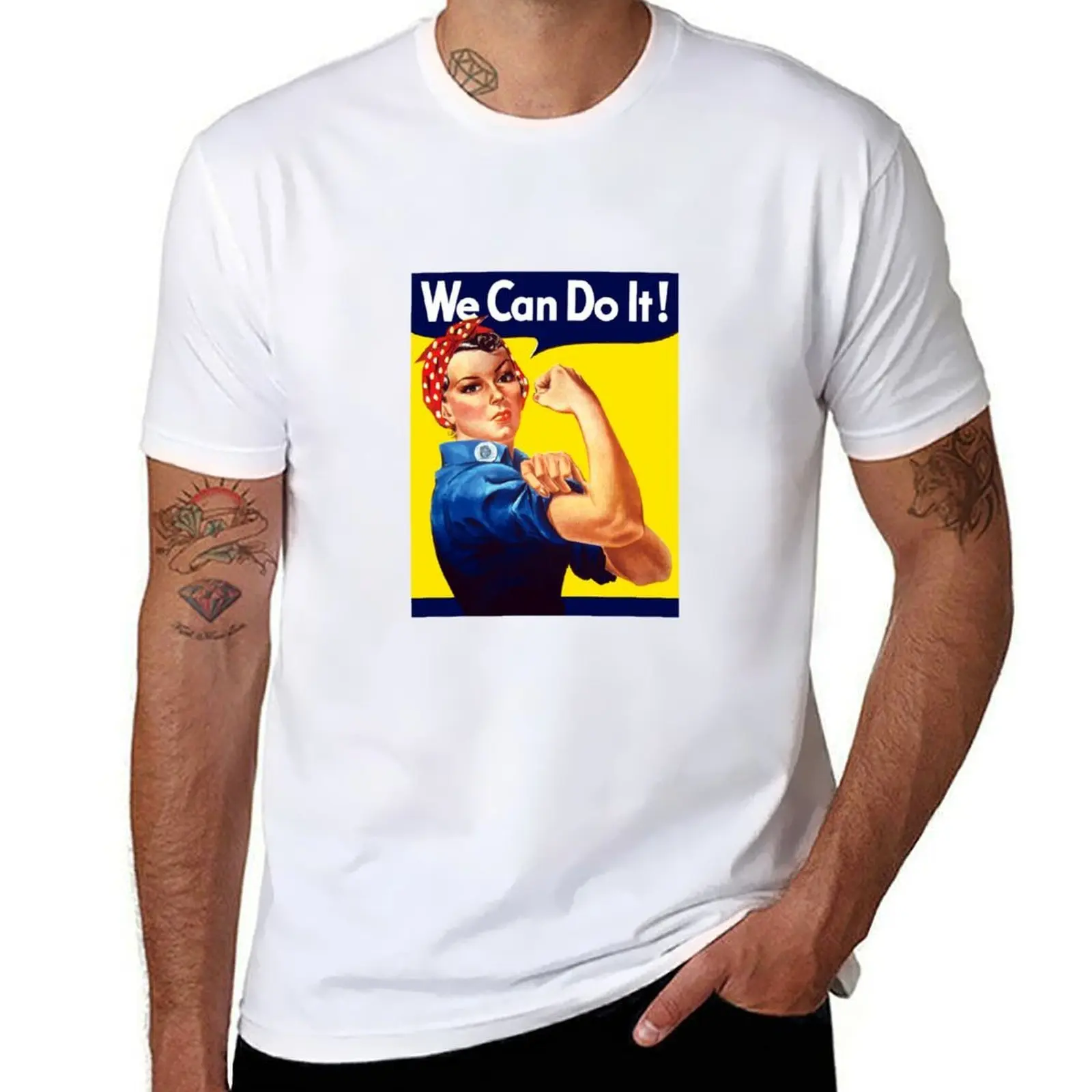Rosie The Riveter - We Can Do It T-Shirt man t shirts for men casual t shirts for man pack white T-Shirt
Rosie The Riveter - We Can Do It T-Shirt man t shirts for men casual t shirts for man pack white T-Shirt