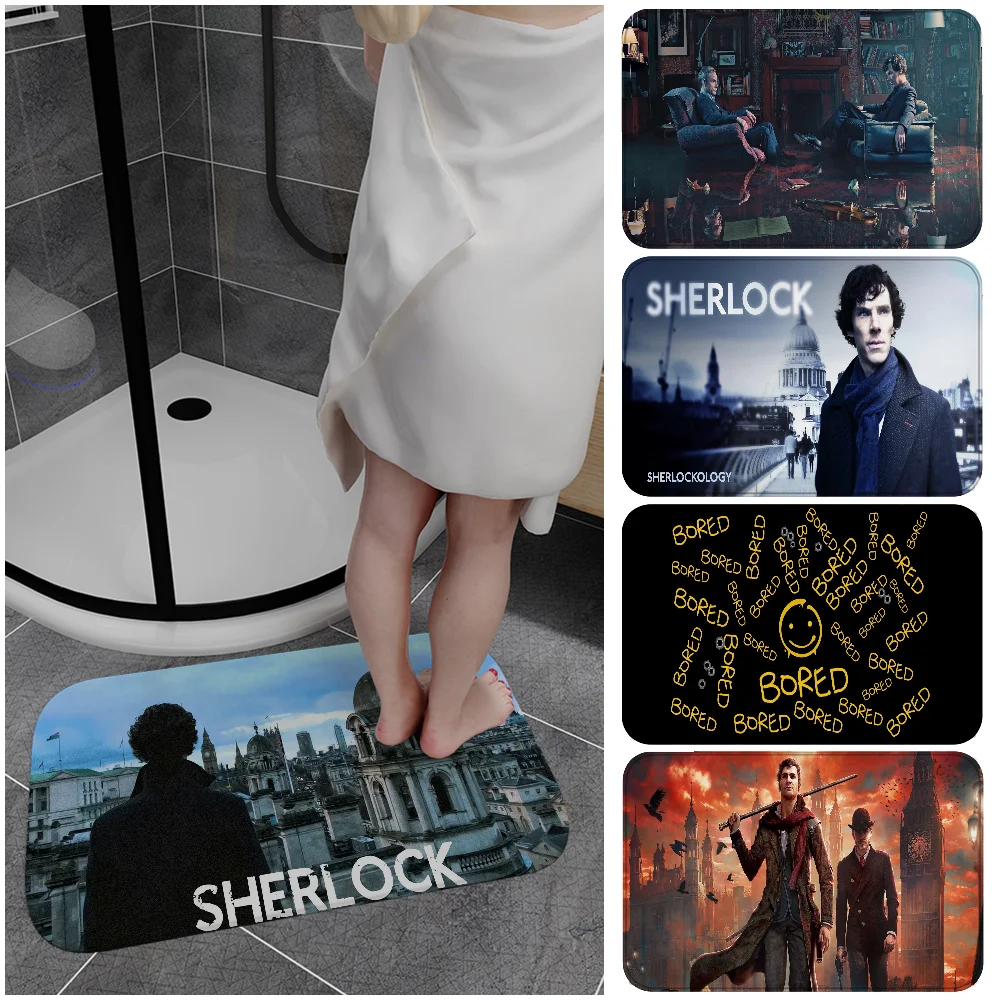 I Am S-Sherlock H-Holmes Entrance Door Mat Nordic Style Bedroom Living Room Doormat Home Balcony Anti-Slip Modern Home Decor
I Am S-Sherlock H-Holmes Entrance Door Mat Nordic Style Bedroom Living Room Doormat Home Balcony Anti-Slip Modern Home Decor