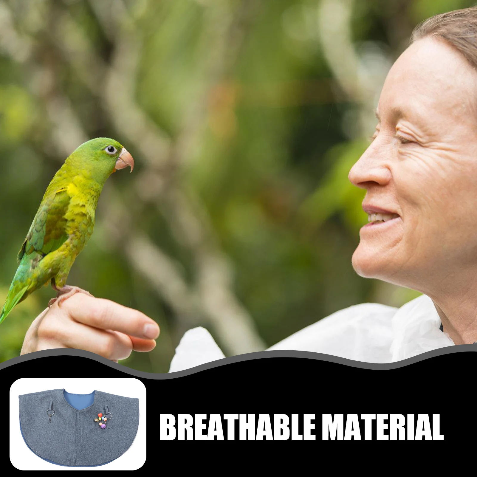 Parrot Anti-Scratch Protective Shoulder Shawl Thickened Cotton Linen Fabric Parrot Training Shoulder Pad Anti-Bite Protector
Parrot Anti-Scratch Protective Shoulder Shawl Thickened Cotton Linen Fabric Parrot Training Shoulder Pad Anti-Bite Protector