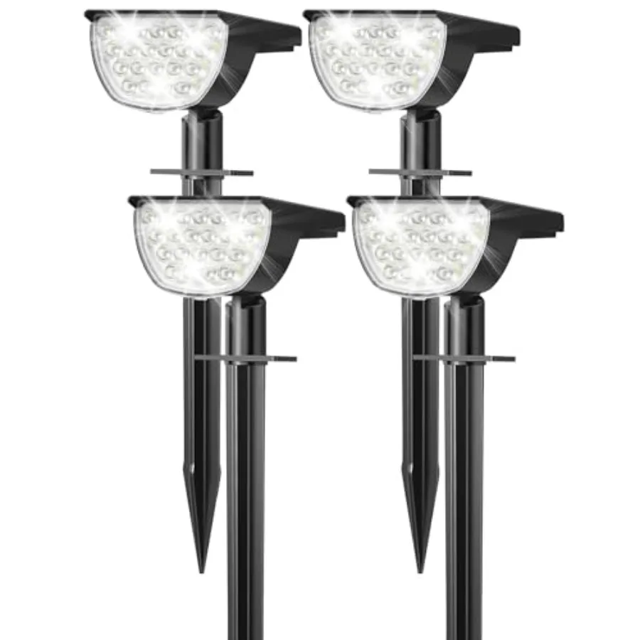 Solar Lights Outdoor Waterproof IP65 Solar Powered 76 LED 3 Lighting Modes Solar Spot Lights Outdoor for Yard Garden Landscape
Solar Lights Outdoor Waterproof IP65 Solar Powered 76 LED 3 Lighting Modes Solar Spot Lights Outdoor for Yard Garden Landscape
