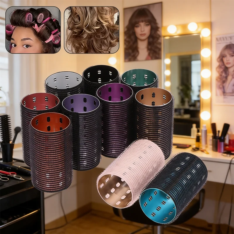 Self-Adhesive Magic Rollers for Hair Colorful 5x9cm Rollers with Aluminum Core Easy to Use, Create Voluminous Curls Without Clip
Self-Adhesive Magic Rollers for Hair Colorful 5x9cm Rollers with Aluminum Core Easy to Use, Create Voluminous Curls Without Clip