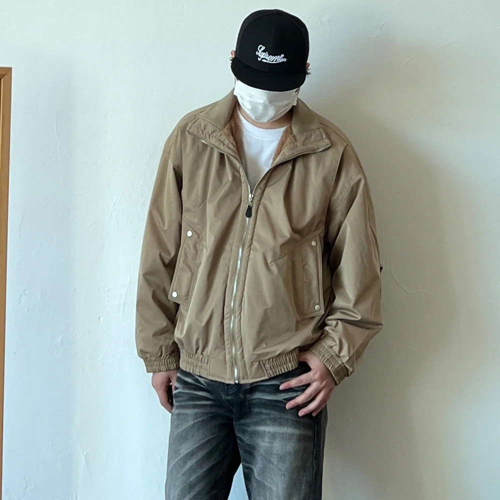 American Sle Street Pilot Jaet Thiened Floing Stand Collar Men's Winter Faion Brand Cotton Workwear Coat
American Sle Street Pilot Jaet Thiened Floing Stand Collar Men's Winter Faion Brand Cotton Workwear Coat