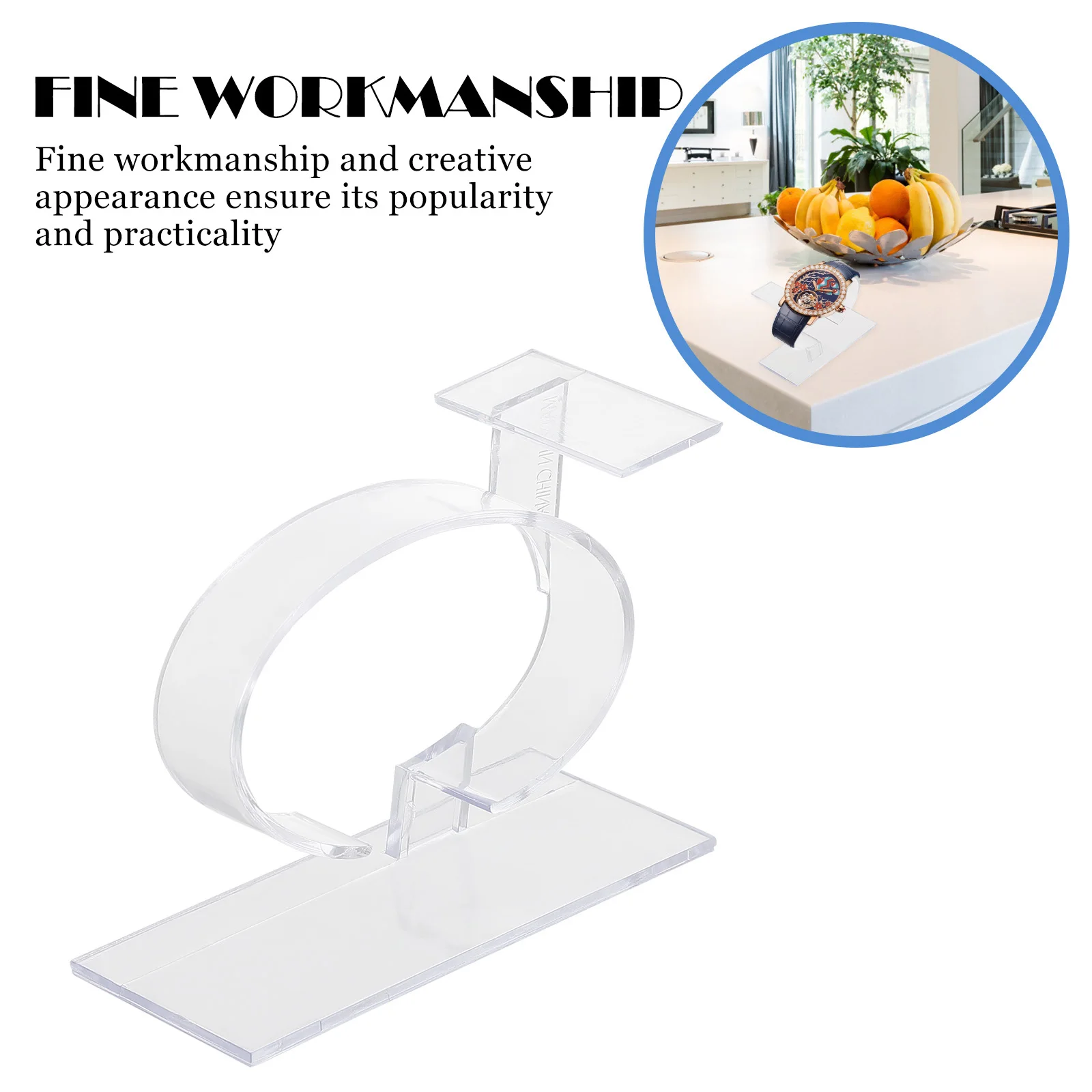 8Pcs Transparent Plastic Watch Holder Display Stands Bracelets Rack Storage Organizer Watch Holders Bracelets Display Racks
8Pcs Transparent Plastic Watch Holder Display Stands Bracelets Rack Storage Organizer Watch Holders Bracelets Display Racks