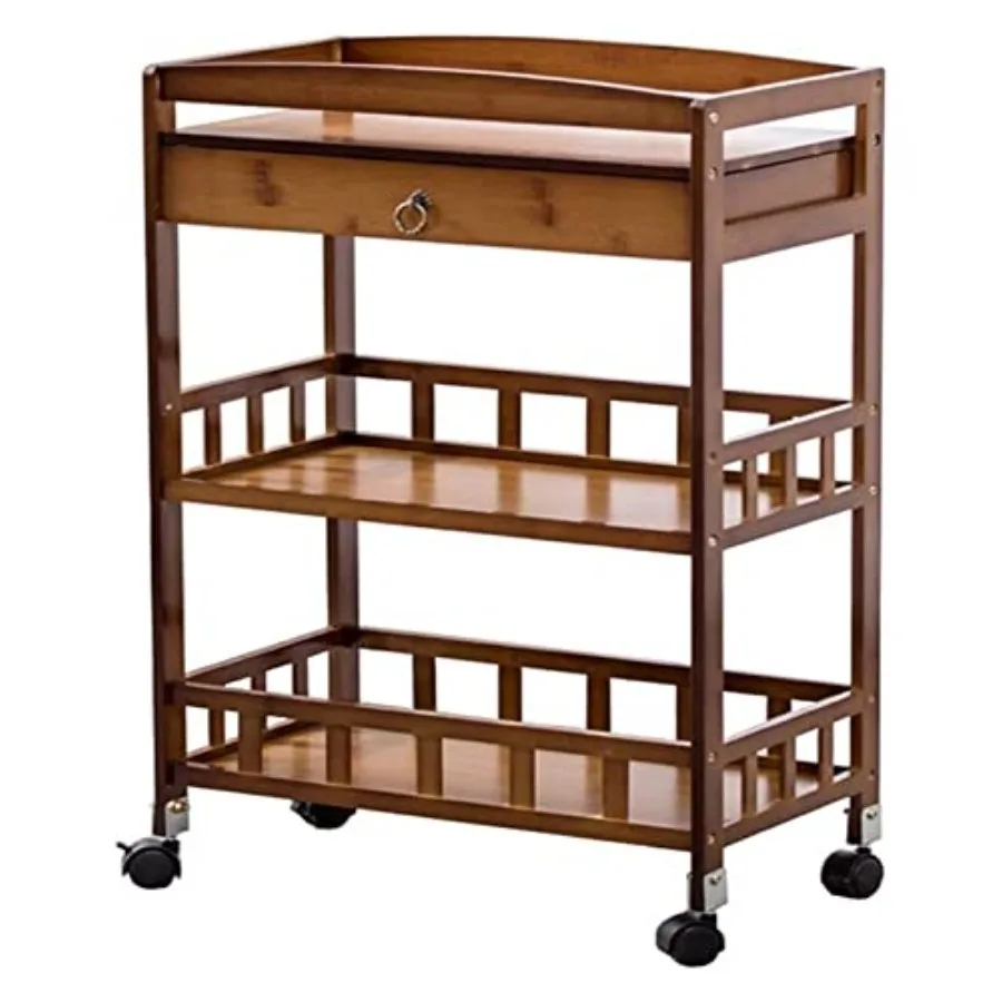 Storage Trolley Bar Serving Cart for Hotel Luxury Restaurant, Kitchen Bar Cart on Wheels, Industrial Style Wood Rolling Serving
Storage Trolley Bar Serving Cart for Hotel Luxury Restaurant, Kitchen Bar Cart on Wheels, Industrial Style Wood Rolling Serving
