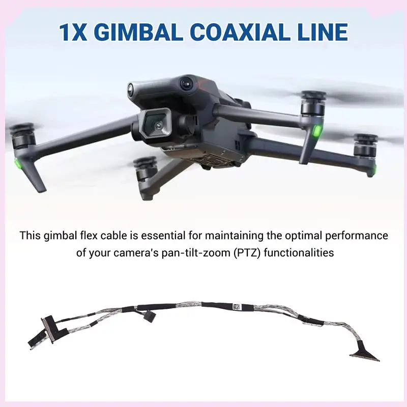 B24B For DJI Mavic 3 Classic Camera Gimbal Coaxial Line PTZ Cable Signal Line Transmission Flex Wire
B24B For DJI Mavic 3 Classic Camera Gimbal Coaxial Line PTZ Cable Signal Line Transmission Flex Wire