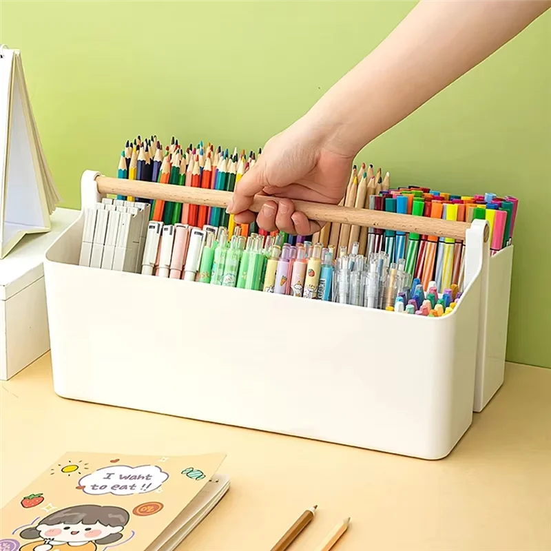 A13E-Watercolor Organizer Portable Large Capacity Brush Pencil Stationery Barrels Student Multi-Function Pen Holder
A13E-Watercolor Organizer Portable Large Capacity Brush Pencil Stationery Barrels Student Multi-Function Pen Holder