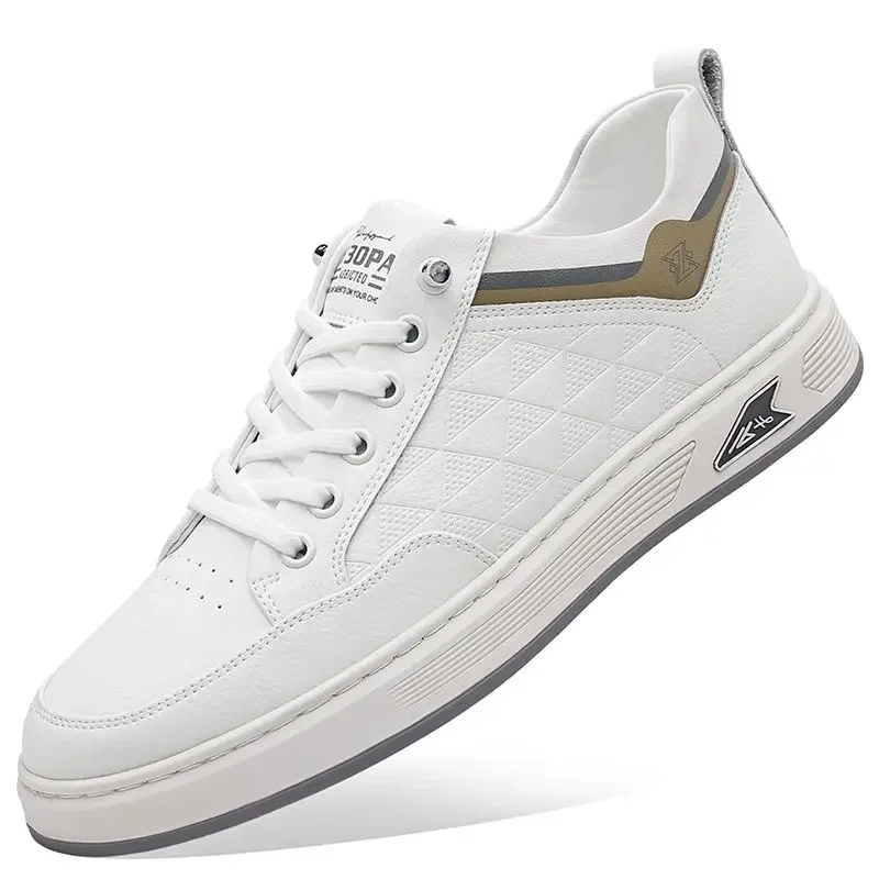 2025 Spring New Men's Trendy White Shoes Versatile Soft Bottom Casual Shoes Breathable Comfortable Soft Board Shoes for men
2025 Spring New Men's Trendy White Shoes Versatile Soft Bottom Casual Shoes Breathable Comfortable Soft Board Shoes for men