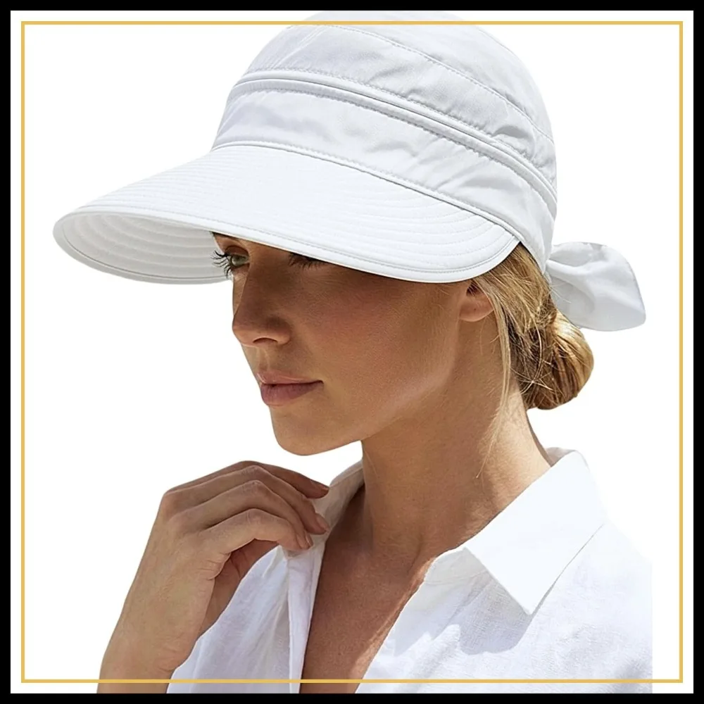 2-in-1 Women's Sun Visor with Zipper Off Ponytail Hole, Lightweight Quick Dry, UV Protection Hat
2-in-1 Women's Sun Visor with Zipper Off Ponytail Hole, Lightweight Quick Dry, UV Protection Hat