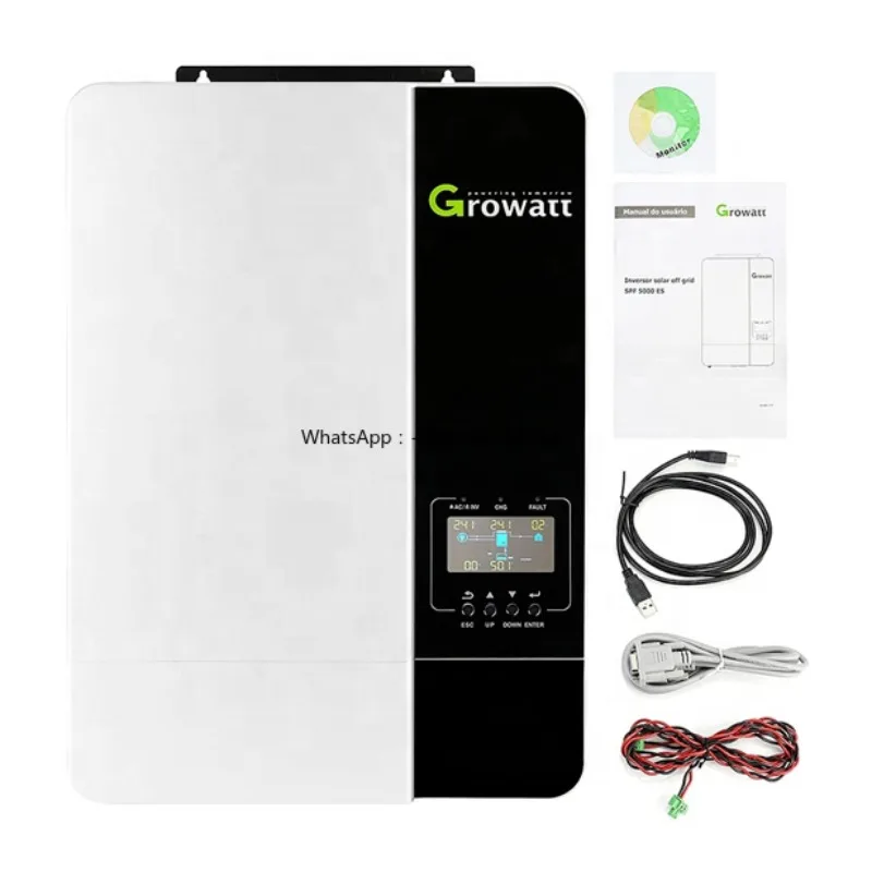 48V DC SPF 5000 ES 6000ES SPE10000ES 12000ES 5KW 10KW 12KW Growatt Solar Inverter Growatt Hybrid Off Grid Inverter
48V DC SPF 5000 ES 6000ES SPE10000ES 12000ES 5KW 10KW 12KW Growatt Solar Inverter Growatt Hybrid Off Grid Inverter