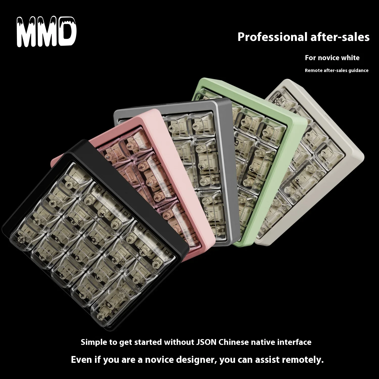 MMD KM17 Numeric Keyboard CNC Aluminum Shell Wried Designer Keypad Mini Customized Hot Swap Support QMK VIA Mechanical Keyboard
MMD KM17 Numeric Keyboard CNC Aluminum Shell Wried Designer Keypad Mini Customized Hot Swap Support QMK VIA Mechanical Keyboard