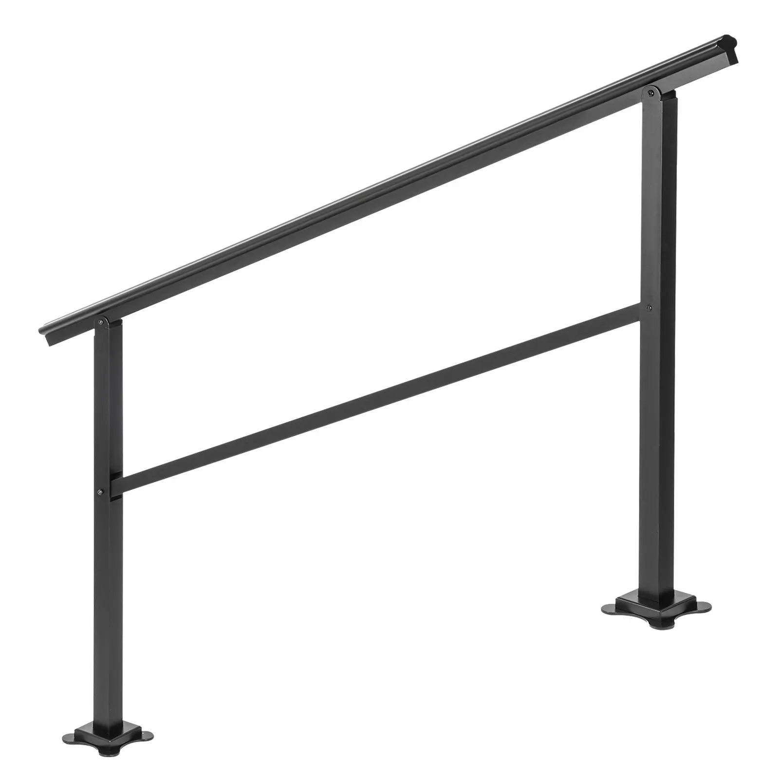 Outdoor Handrail 165LBS Load Handrail Outdoor Stairs Aluminum Stair Handrail 60 X 35" Outdoor Stair Railing Transitional Range
Outdoor Handrail 165LBS Load Handrail Outdoor Stairs Aluminum Stair Handrail 60 X 35" Outdoor Stair Railing Transitional Range