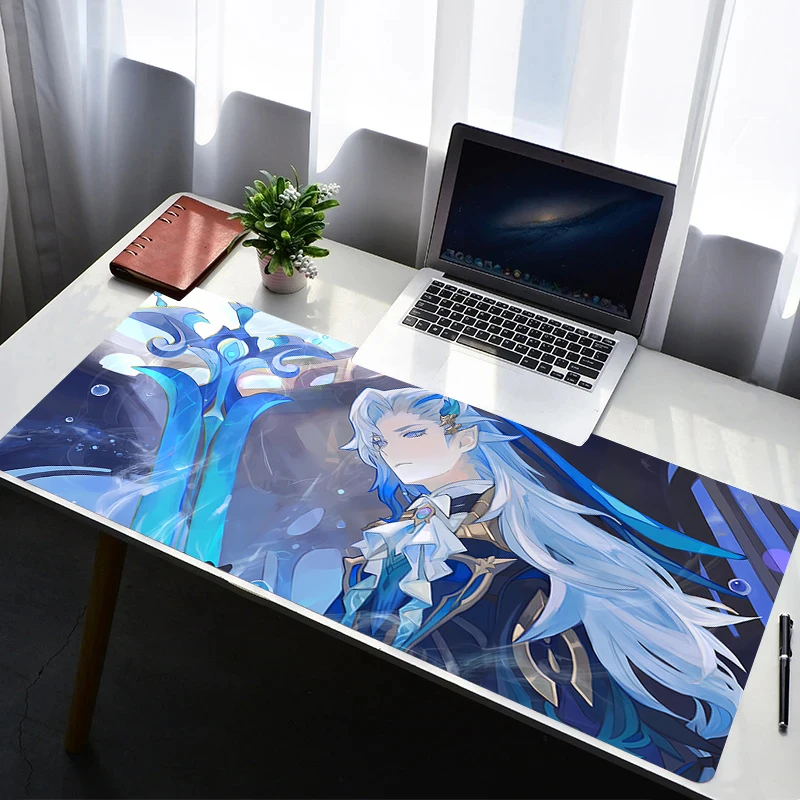 Mouse Pad Computer Gaming Accessories Mousepad Rubber Extended Desk Mat Laptop G-genshin Impact Neuvillette Gamer Keyboard Pad
Mouse Pad Computer Gaming Accessories Mousepad Rubber Extended Desk Mat Laptop G-genshin Impact Neuvillette Gamer Keyboard Pad