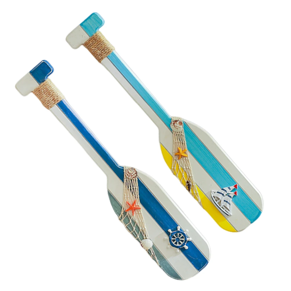 2 Pcs Paddle Nautical Paddle Decoration Wall Decor Home Hanging Table Seaside Vintage Kayak Coastal Wood Block Ornament
2 Pcs Paddle Nautical Paddle Decoration Wall Decor Home Hanging Table Seaside Vintage Kayak Coastal Wood Block Ornament