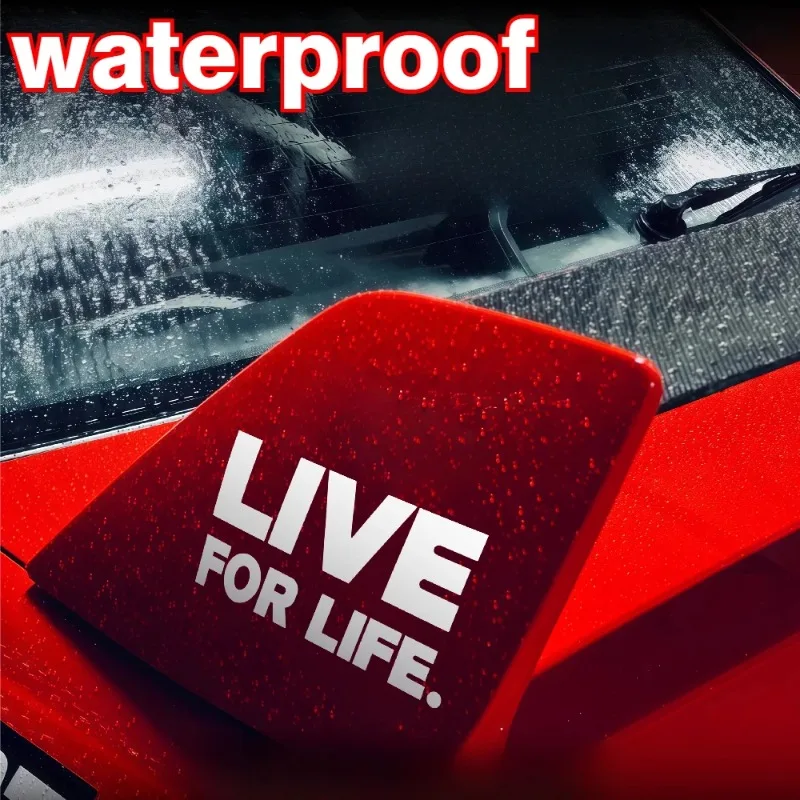 1pc "Live For Life" Creative Quote Vinyl Sticker Waterproof Decal for Car Motorcycle Fuel Tank Window Universal Decor
1pc "Live For Life" Creative Quote Vinyl Sticker Waterproof Decal for Car Motorcycle Fuel Tank Window Universal Decor