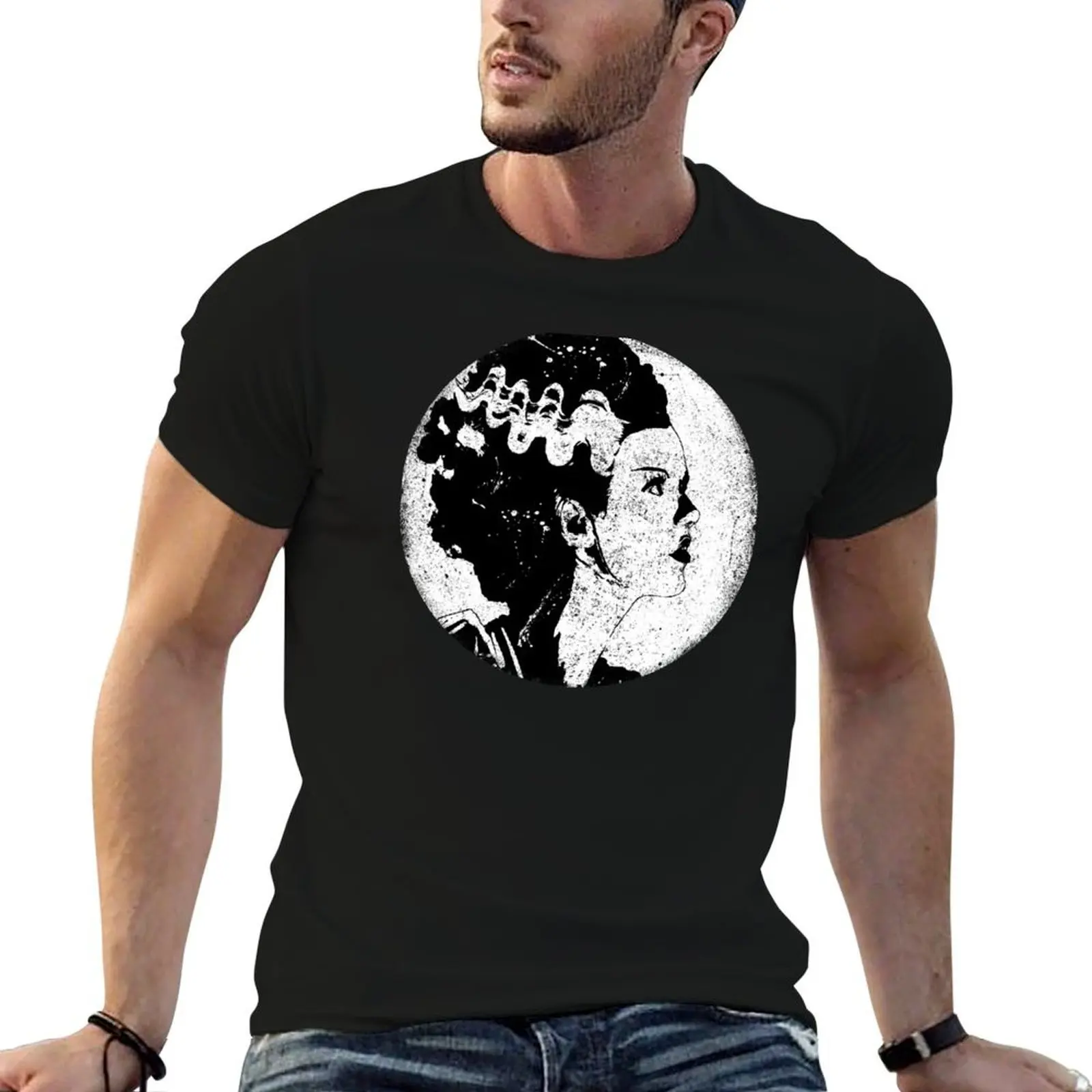 Bride of Frankenstein T-Shirt cotton t shirts high quality t shirts for man cotton funny man t shirts graphic T-Shirt
Bride of Frankenstein T-Shirt cotton t shirts high quality t shirts for man cotton funny man t shirts graphic T-Shirt