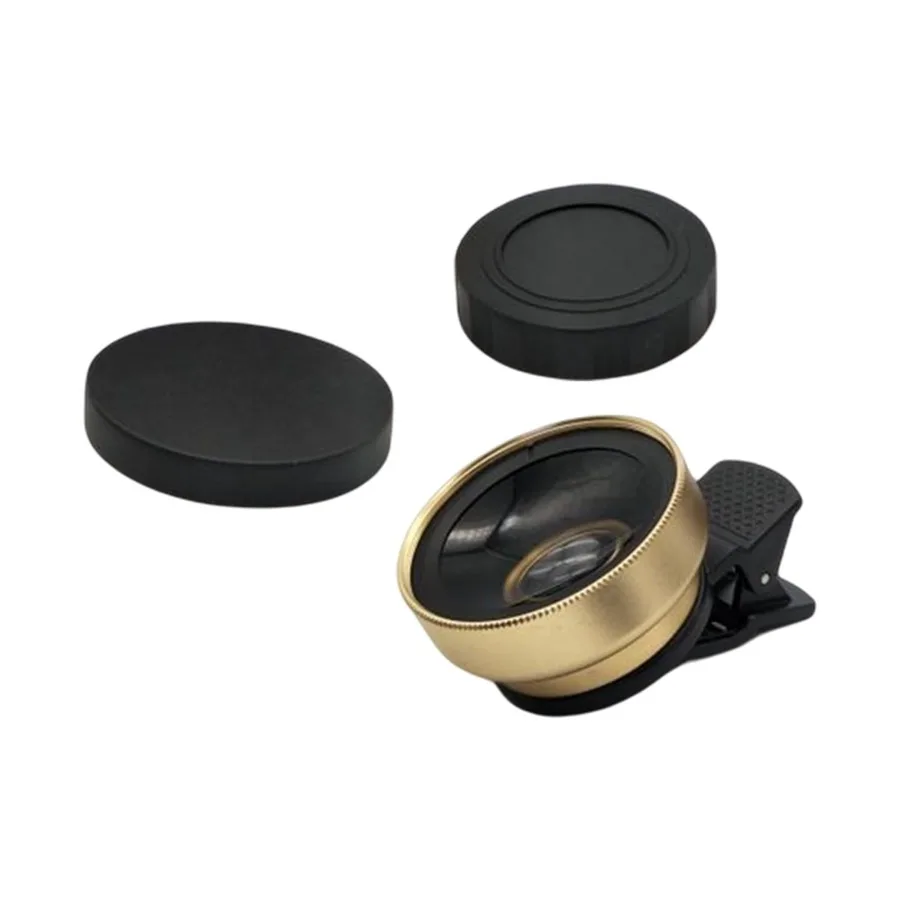 Phone Camera Lens Kit, 0.45 Wide Angle Professional Portable Lens Kit Micro Lens Gold
Phone Camera Lens Kit, 0.45 Wide Angle Professional Portable Lens Kit Micro Lens Gold