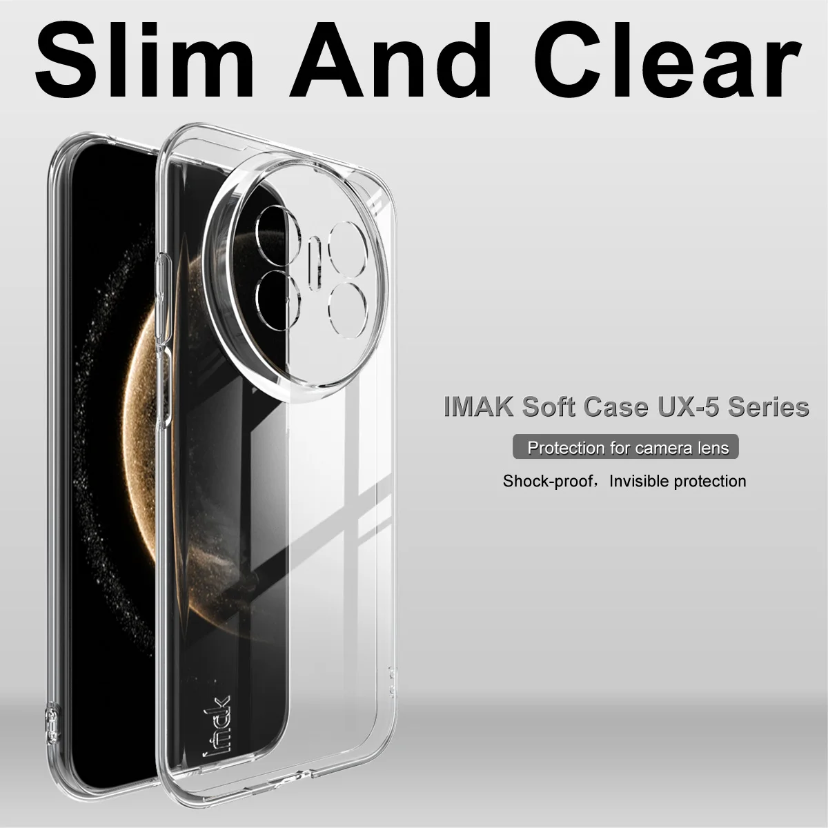 Защитный чехол для мобильного телефона IMAK для HUAWEI Mate 70 Air, защитный мягкий чехол серии UX-5 (тонкая версия)
Защитный чехол для мобильного телефона IMAK для HUAWEI Mate 70 Air, защитный мягкий чехол серии UX-5 (тонкая версия)