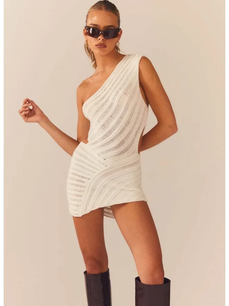 6 Colours Hollow Out Sexy Skinny Mini Dress Short Skirt Waist Hollow One-shoulder Patchwork Party Women Dresses See Through Club
6 Colours Hollow Out Sexy Skinny Mini Dress Short Skirt Waist Hollow One-shoulder Patchwork Party Women Dresses See Through Club