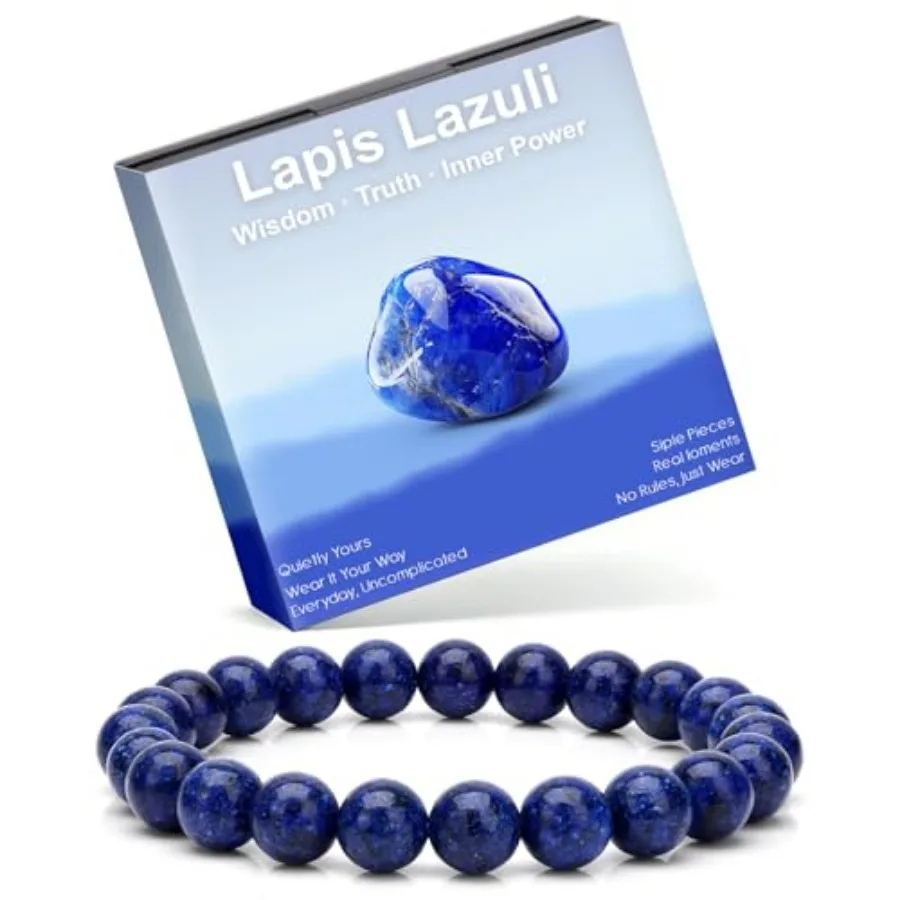 Handmade Natural Gemstone Stretch Elastic Bracelet, PE Film Anti-oxidation Packaging Natural Stone Crystal Healing Power Energy
Handmade Natural Gemstone Stretch Elastic Bracelet, PE Film Anti-oxidation Packaging Natural Stone Crystal Healing Power Energy