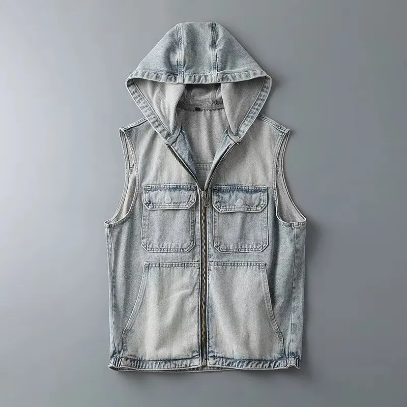 Spring And Autumn New Men'S Casual Vest Hooded Coat
Spring And Autumn New Men'S Casual Vest Hooded Coat