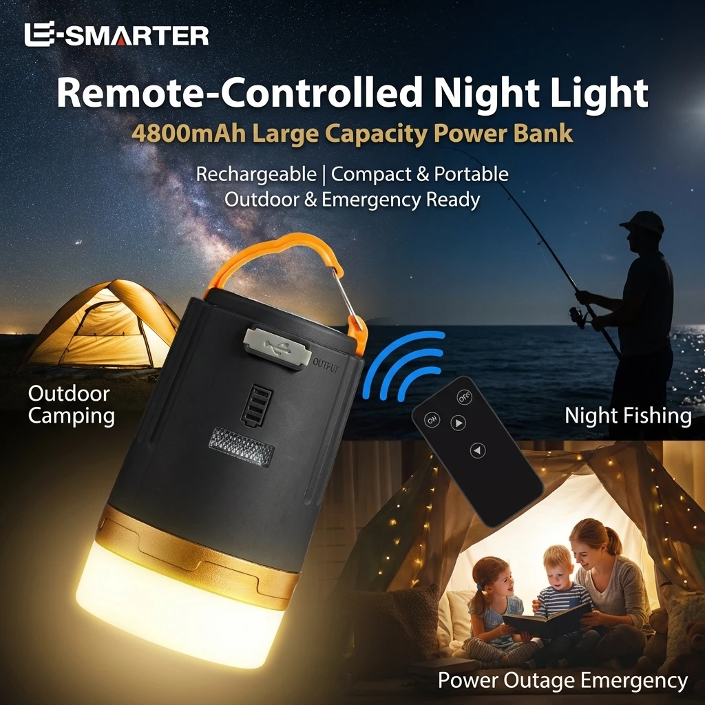 USB Rechargeable LED Camping Lamp Waterproof Magnetic Absorption Hanging Light Outdoor Emergency Camping Lantern
USB Rechargeable LED Camping Lamp Waterproof Magnetic Absorption Hanging Light Outdoor Emergency Camping Lantern