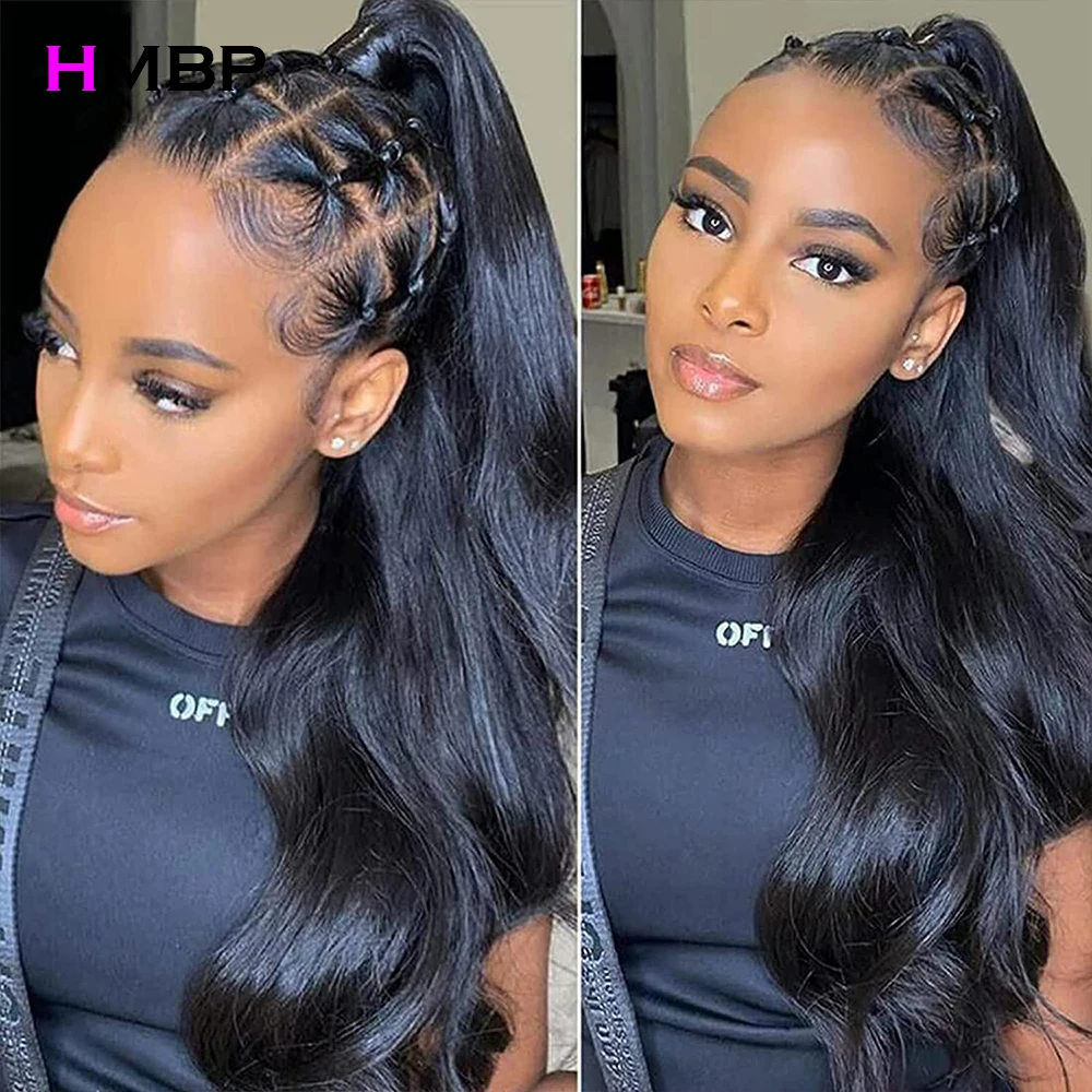 HD Transparent Full Lace Human Hair Wig Body Wave 13x4 13x6 Lace Front Wigs For Women Pre Plucked 4x4 Lace Closure Wig HMBP
HD Transparent Full Lace Human Hair Wig Body Wave 13x4 13x6 Lace Front Wigs For Women Pre Plucked 4x4 Lace Closure Wig HMBP