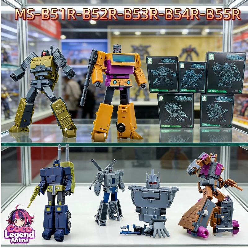 Hot in stockTransformation Toy Magic Square MS-TOYS MS-B51R MS-B52R MS-B53R Bruticus G1 Small Size Action Figures Toy Collection
Hot in stockTransformation Toy Magic Square MS-TOYS MS-B51R MS-B52R MS-B53R Bruticus G1 Small Size Action Figures Toy Collection