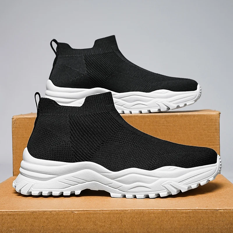 Кроссовки мужские летающие, Повседневные Дышащие, Нескользящие, для занятий спортом на открытом воздухе, фитнесом, теннисом, черные, большие размеры
Кроссовки мужские летающие, Повседневные Дышащие, Нескользящие, для занятий спортом на открытом воздухе, фитнесом, теннисом, черные, большие размеры