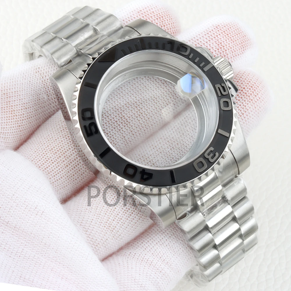 40mm NH35 Watch Case Sapphire Glass 316L Stainless Steel Presidential Bracelet for Yacht-Master NH34 NH35 NH36 NH38 Movement
40mm NH35 Watch Case Sapphire Glass 316L Stainless Steel Presidential Bracelet for Yacht-Master NH34 NH35 NH36 NH38 Movement